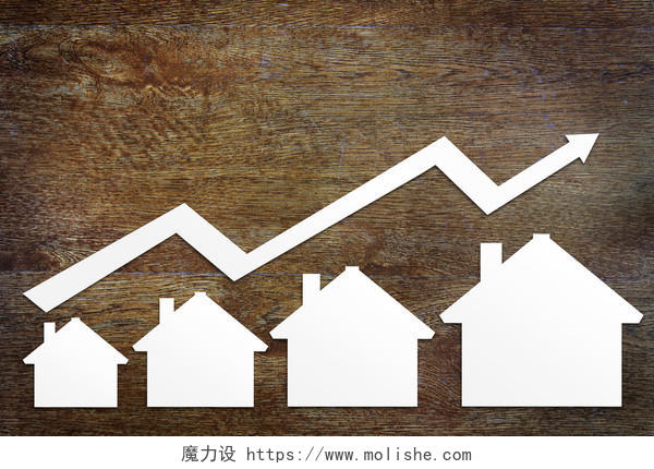 房地产销售增长的概念房价上涨房地产投资